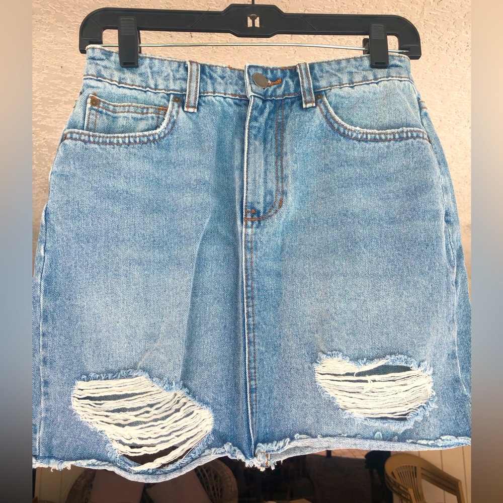 Cute Billabong Denim Skirt
